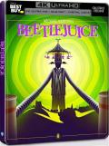 Beetlejuice - 4K Ultra HD Blu-ray (Best Buy Exclusive SteelBook) front cover