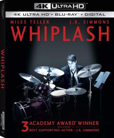 Whiplash - 4K Ultra HD Blu-ray front cover