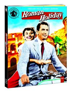 Roman Holiday Paramount Presents - Blu-ray Cover Art