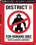 District 9 - 4K Ultra HD Blu-ray (Best Buy Exclusive SteelBook) front cover