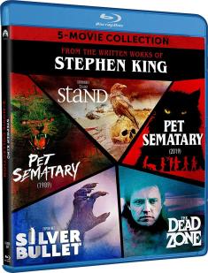 Stephen King 5-Movie Collection front cover