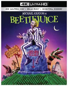 Beetlejuice - 4K UHD Blu-ray cover