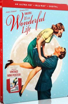 It's a Wonderful Life - 4K Ultra HD Blu-ray (SteelBook) front cover (cropped)