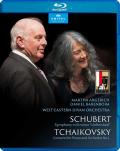 Martha Argerich & Daniel Barenboim: Tchaikovsky - Piano Concerto No. 1 + Schubert - Symphony No. 7 front cover