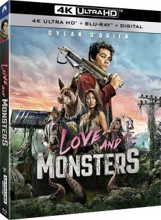 Love and Monsters - 4K Ultra HD Blu-ray front cover