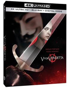 V for Vendetta - 4K UHD Blu-ray Cover