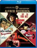 Alfred Hitchcock: 4-Film Collection (The Wrong Man / Dial M for Murder 3D / I Confess  / Suspicion) front cover
