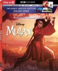 Mulan (2020) - 4K Ultra HD Blu-ray (Target Exclusive Gallery Book) front cover