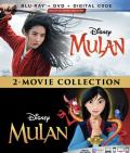 Mulan Double Feature (Live Action 2020 / Animated 1998) front cover