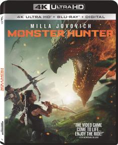 Monster Hunter - 4K Ultra HD Blu-ray front cover