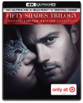 Fifty Shades of Grey Trilogy - 4K UHD Blu-ray Target SteelBook
