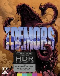 Tremors - 4K Ultra HD Blu-ray (2-Disc Limited Edition) front cover