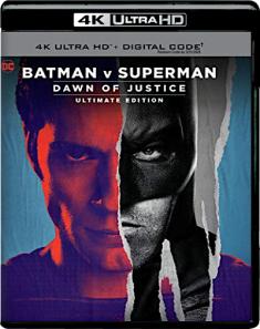Batman v Superman: Dawn of Justice 4K front cover