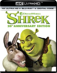 Shrek - 4K Ultra HD Blu-ray front cover