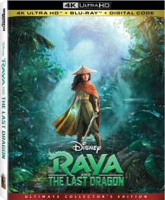 Raya and the Last Dragon - 4K Ultra HD Blu-ray front cover