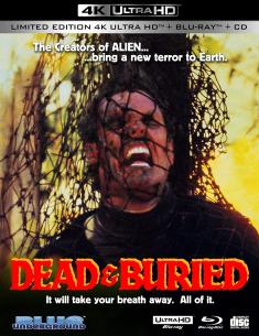 Dead & Buried - 4K Ultra HD Blu-ray (Cover B Burned) front cover