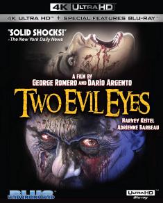 Two Evil Eyes - 4K Ultra HD Blu-ray front cover