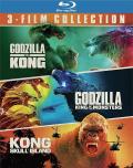 Godzilla vs. Kong/Godzilla: King of the Monsters/Kong: Skull Island (3 Film Bundle BD) front cover