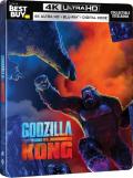 Godzilla vs. Kong - 4K Ultra HD Blu-ray (Best Buy Exclusive SteelBook) front cover