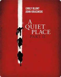 A Quiet Place Part II - 4K Ultra HD Blu-ray (Best Buy Exclusive SteelBook) front cover