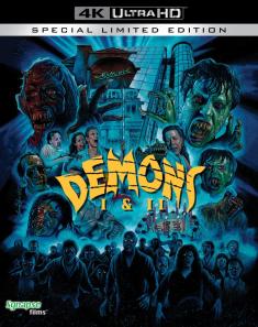 Demons I & II - 4K Ultra HD Blu-ray front cover