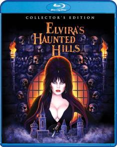Elvira's Haunted Hills front cover