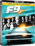F9: The Fast Saga - 4K Ultra HD Blu-ray (SteelBook) front cover