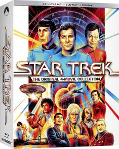 Star Trek: The Original 4 Movie Collection - 4K Ultra HD Blu-ray front cover