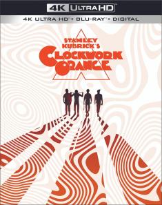 A Clockwork Orange - 4K Ultra HD Blu-ray front cover