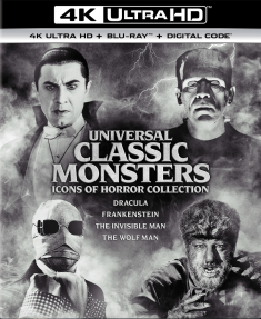 Universal Classic Monsters - 4K Ultra HD Blu-ray