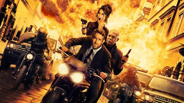 Hitman's Wife's Bodyguard backdrop