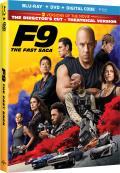 F9: The Fast Saga - Blu-ray Cover