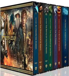 Middle Earth 6-Film Ultimate Collector's Edition - 4K Ultra HD Blu-ray front cover (upright)