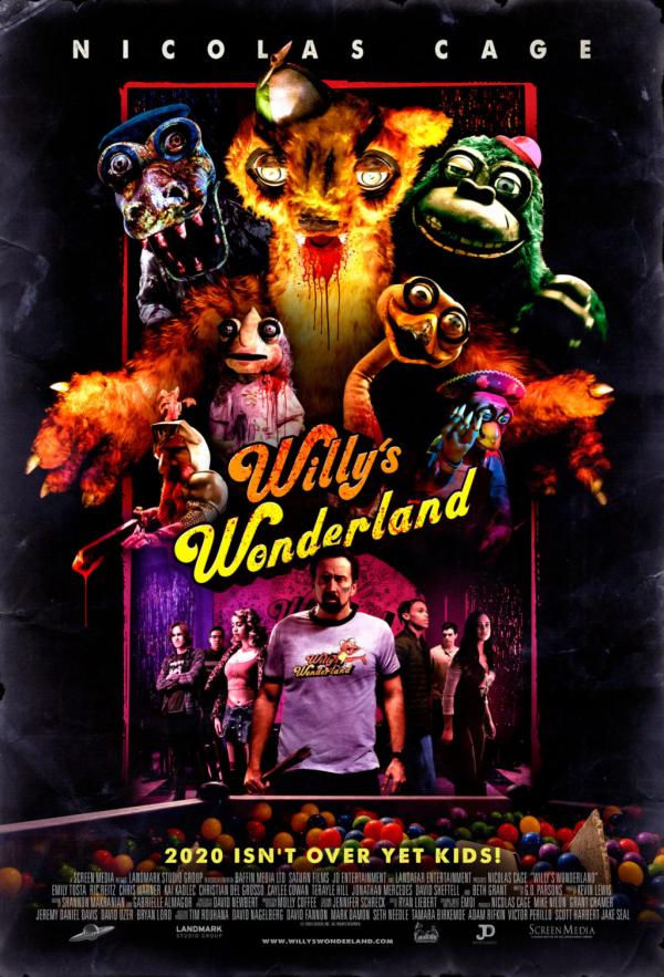 willy's wonderland poster