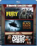 Fury / Black Hawk Down / Zero Dark Thirty (Triple Feature) front cover