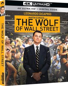 The Wolf of Wall Street - 4K Ultra HD Blu-ray front cover