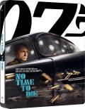No Time to Die - 4K Ultra HD Blu-ray (Best Buy Exclusive SteelBook) front cover