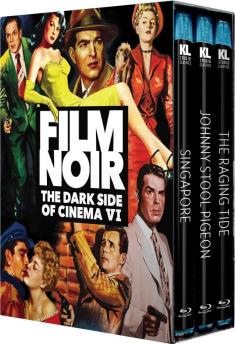 Film Noir: The Dark Side of Cinema VI (Singapore / Johnny Stool Pigeon / The Raging Tide) front cover