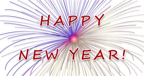 Happy New Year banner