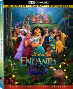 Encanto - 4K Ultra HD Blu-ray front cover (hi rez)