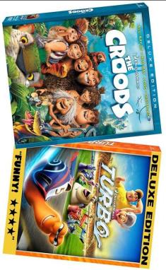 Croods & Turbo 3D Blu-ray Bundle