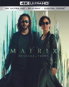 The Matrix Resurrections - 4K Ultra HD Blu-ray front cover