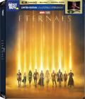 Marvel's The Eternals - 4K Ultra HD Blu-ray [Best Buy Exclusive SteelBook] front cover