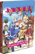 KonoSuba: God's Blessing on This Wonderful World!: The Complete First Season + OVA [SteelBook] front cover