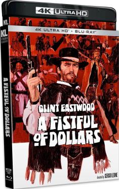 A Fistful of Dollars - 4K Ultra HD Blu-ray front cover