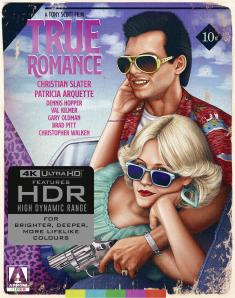 True Romance - 4K Ultra HD Blu-ray (Limited Edition) front cover