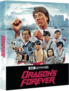 Dragons Forever - 4K Ultra HD Blu-ray front cover