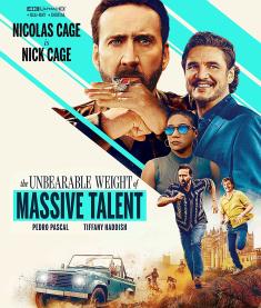 The Unbearable Weight of Massive Talent - 4K Ultra HD Blu-ray front cover