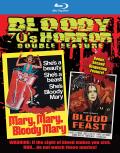 Bloody 70's Horror Double Feature: Mary Mary Bloody Mary + Rene Cardona's Blood Feast front cover