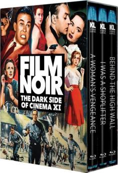 Film Noir: The Dark Side of Cinema XI (A Woman’s Vengeance (1948), I Was a Shoplifter (1950), Behind the High Wall (1956)) front cover